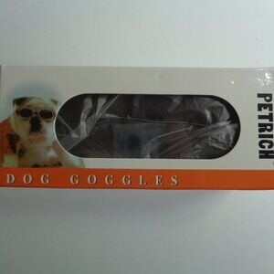 Dog Goggles Swimming Laser Therapy Protection Orthopedic New in Box Black